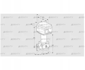 RV 3/IML03Q60E (86060692) Регулирующий клапан Kromschroder