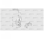 VAS2T40/-N/NQSR (88006976) Газовый клапан Kromschroder
