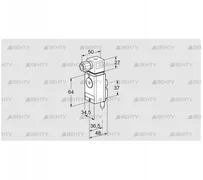 DG 60/300VC4-6W (84448934) Датчик-реле давления газа Kromschroder