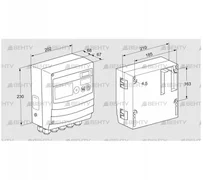 BCU460W1P1C0D0000K1E0-/LM400WF0O0E1- (88680076) Блок управления горением Kromschroder