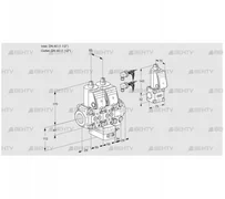 VCG2E40R/40R05NGEVWR6/PPPP/PPZS (88107353) Клапан с регулятором соотношения Kromschroder