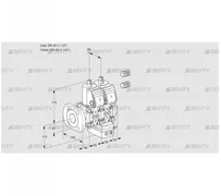 VCG2E40F/40R05NGEWR3/PPPP/PPPP (88101571) Клапан с регулятором соотношения Kromschroder