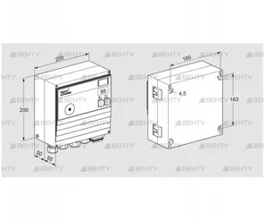 BCU465-3/1LR3GBS2AB1/1 (88610306) Блок управления горением Kromschroder