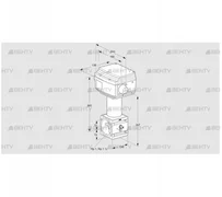 RV 3/HML05W60S1 (86060601) Регулирующий клапан Kromschroder