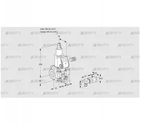 VAS120R/LW (88002973) Газовый клапан Kromschroder