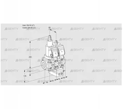 VCG3T50N/50N05LGAQGR/PPPP/PPPP (88104923) Клапан с регулятором соотношения Kromschroder