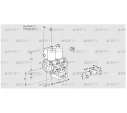 VCD1E25R/25R05ND-25WL/PPPP/3-PP (88107803) Регулятор давления Kromschroder