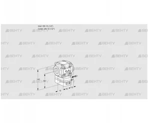 VRH115R05BE/MM/MM (88032518) Регулятор расхода Kromschroder