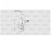 VAS250/-R/NWSR (88023895) Газовый клапан Kromschroder