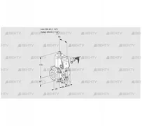 VAS240R/NQ (88003632) Газовый клапан Kromschroder