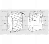 BCU465W8P2C2D0000K1E1-/LM400WF3O0E1- (88680120) Блок управления горением Kromschroder