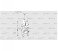 VAG2T40N/NQSRAK (88028901) Газовый клапан с регулятором соотношения Kromschroder