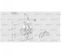 VCD1E25R/25R05D-25LQR/2-PP/PPPP (88100288) Регулятор давления Kromschroder