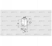 DG 35C6D-5S (84448301) Датчик-реле давления газа Kromschroder