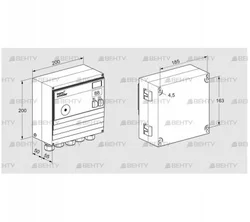 BCU460-10/1LW1GB (88610600) Блок управления горением Kromschroder