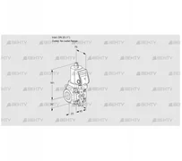 VAS1T25/-N/NWSR (88013738) Газовый клапан Kromschroder