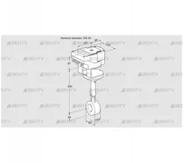 IBHR40Z01A/40A2D (88302819) Дроссельная заслонка Kromschroder