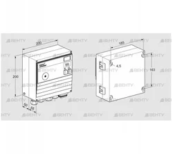 BCU460-3/1LW8GBB1/1 (88612480) Блок управления горением Kromschroder