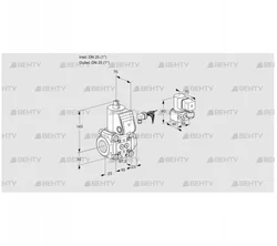 VAS125R/NK (88012051) Газовый клапан Kromschroder