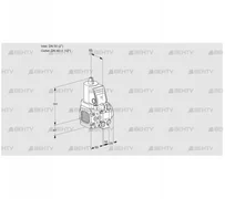 VAS2T50N/40N05FNVQSR/PP/PP (88101209) Газовый клапан Kromschroder