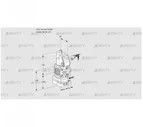 VAG3-/50R/NWAE (88007001) Газовый клапан с регулятором соотношения Kromschroder