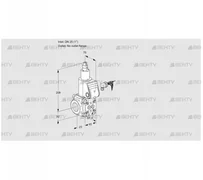 VAS125/-R/LQ (88028531) Газовый клапан Kromschroder