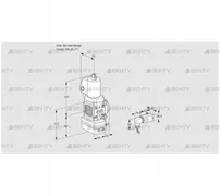 VAG1T-/25N/NQSLAA (88011837) Газовый клапан с регулятором соотношения Kromschroder