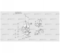 VAG120R/NWAE (88012206) Газовый клапан с регулятором соотношения Kromschroder