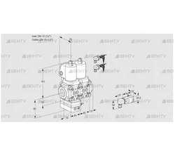 VCD1E15R/15R05D-100NWSL8/PPPP/PP2- (88103880) Регулятор давления Kromschroder