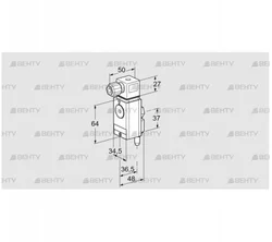 DG 150/150VC4-6W (84448931) Датчик-реле давления газа Kromschroder