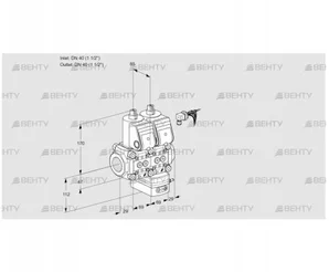 VCD2E40R/40R05ND-100WR/PPPP/PPPP (88105772) Регулятор давления Kromschroder