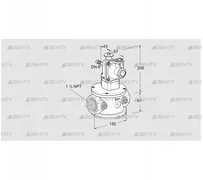 JSAV 40TN40/1-3 (86362030) Предохранительный запорный клапан Kromschroder