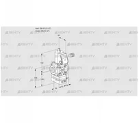 VAD365/50R/NW-100A (88003868) Газовый клапан с регулятором давления Kromschroder