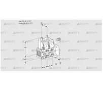 VCS2E40F/40F05FNNWR/PPPP/PPPP (88101229) Сдвоенный газовый клапан Kromschroder