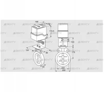 IDR200Z03A350AU/50-30W20E (88303791) Дроссельная заслонка Kromschroder