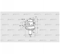 GIK 100F02-6 (85094220) Регулятор соотношения газ/воздух Kromschroder