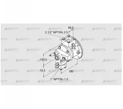 TJ28.0050-A2AMSCNF2D6FSB2 (85401268) Газовая горелка Kromschroder