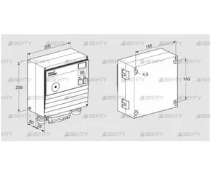 BCU465-5/1LW8GBPAC (88614087) Блок управления горением Kromschroder