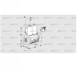 VCS665F05NNKLE/MMEM/MMMM (88203954) Сдвоенный газовый клапан Kromschroder