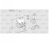 VCG1E15R/15R05NGEKL3/PPBS/2-PP (88100170) Клапан с регулятором соотношения Kromschroder