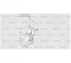 VAS240/-F/NK (88034448) Газовый клапан Kromschroder