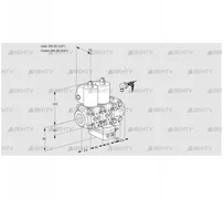 VCH1E20R/20R05NHEVWL/PPPP/PPPP (88105935) Клапан с регулятором расхода Kromschroder