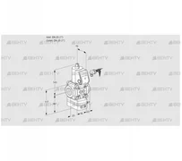 VAD125R/NW-50A (88020831) Газовый клапан с регулятором давления Kromschroder