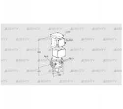 VK 50R10T5A93D (85311030) Газовый клапан с приводом Kromschroder