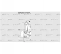 VAS1W0/NW (88006957) Газовый клапан Kromschroder