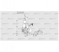 VAS3-/50F/LW (88012080) Газовый клапан Kromschroder