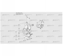 VAG120R/NWAE (88015051) Газовый клапан с регулятором соотношения Kromschroder