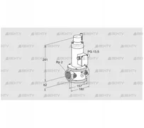 VR 50R01RT33D (85248100) Воздушный электромагнитный клапан Kromschroder