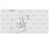 VCG1E15R/20R05NGEWR3/PPPP/PPPP (88101037) Клапан с регулятором соотношения Kromschroder