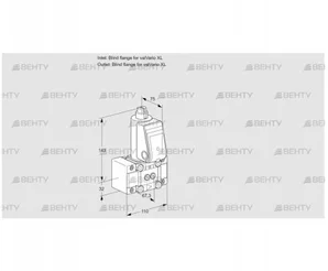 VAS1W0/NQ (88007125) Газовый клапан Kromschroder